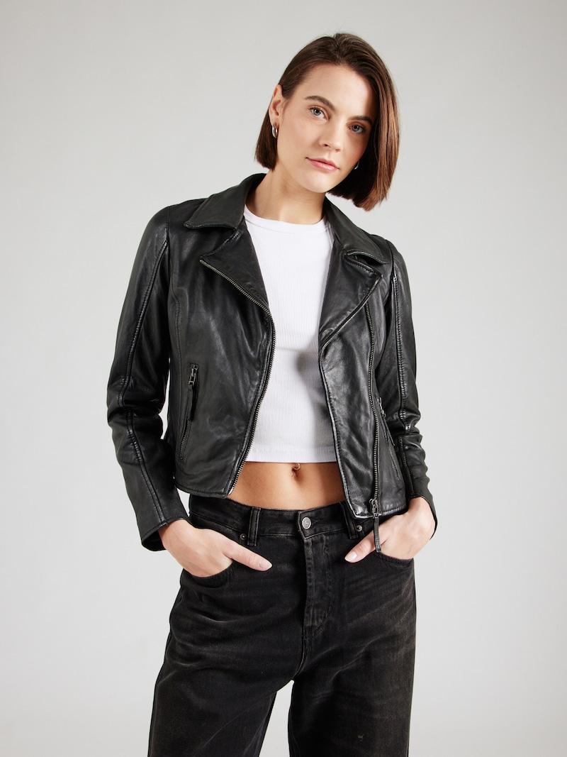 Sinned X About You Chaqueta De Entretiempo 'Allison' FREAKY NATION En Negro