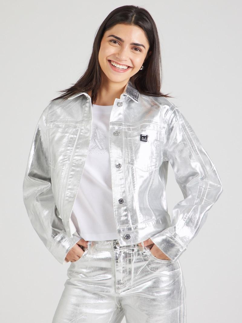 Sinned X About You Chaqueta De Entretiempo ARMANI EXCHANGE En Plata