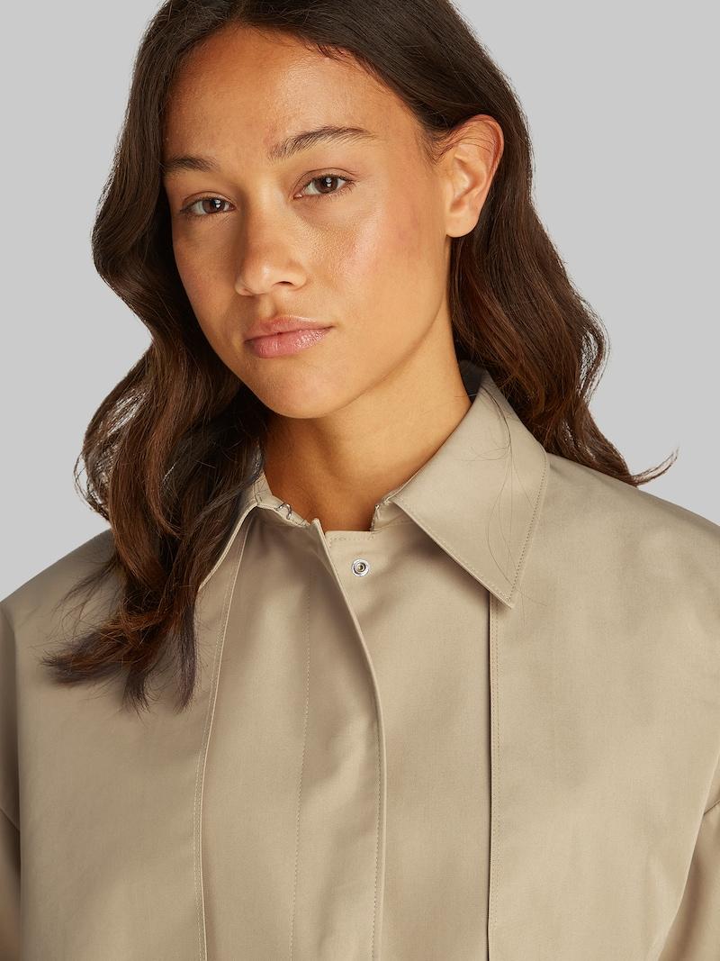 Sinned X About You Chaqueta De Entretiempo Calvin Klein En Beige