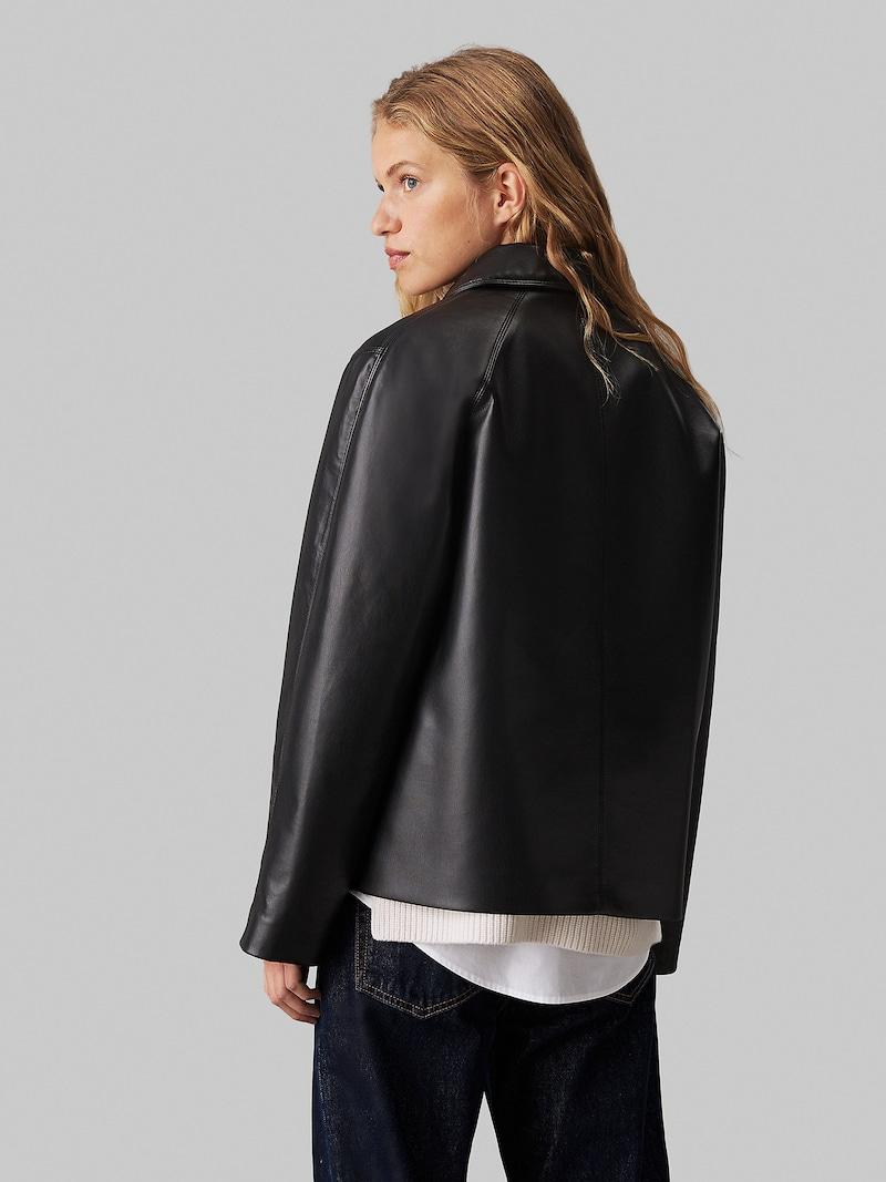 Sinned X About You Chaqueta De Entretiempo Calvin Klein En Negro