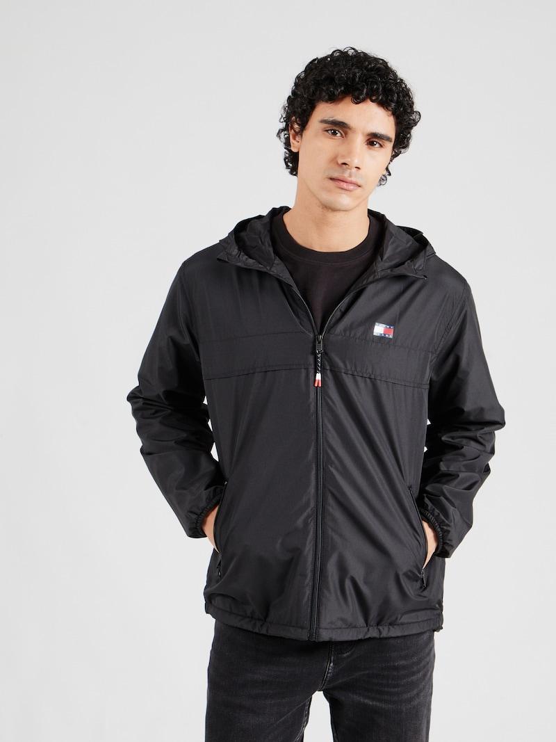 Sinned X About You Chaqueta De Entretiempo 'Chicago' Tommy Jeans En Negro