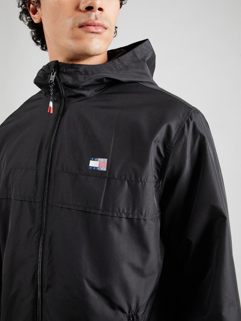 Sinned X About You Chaqueta De Entretiempo 'Chicago' Tommy Jeans En Negro