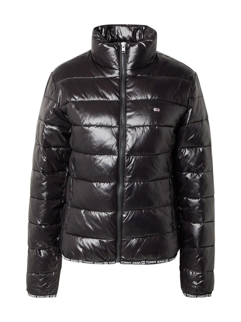 sinned x about you Chaqueta de entretiempo 'ESSENTIAL' Tommy Jeans en Negro