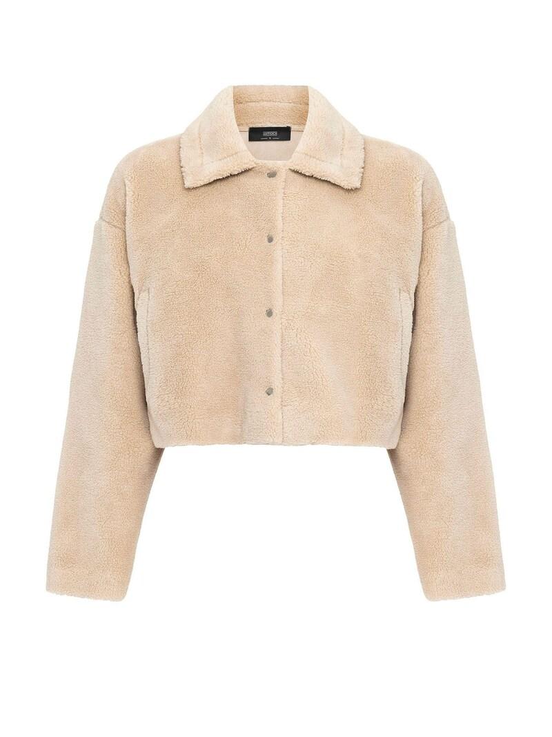 sinned x about you Chaqueta de entretiempo 'Evelyn' Antioch en Beige