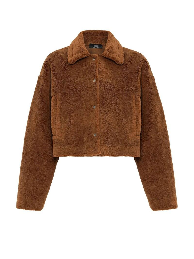 sinned x about you Chaqueta de entretiempo 'Evelyn' Antioch en Marrón