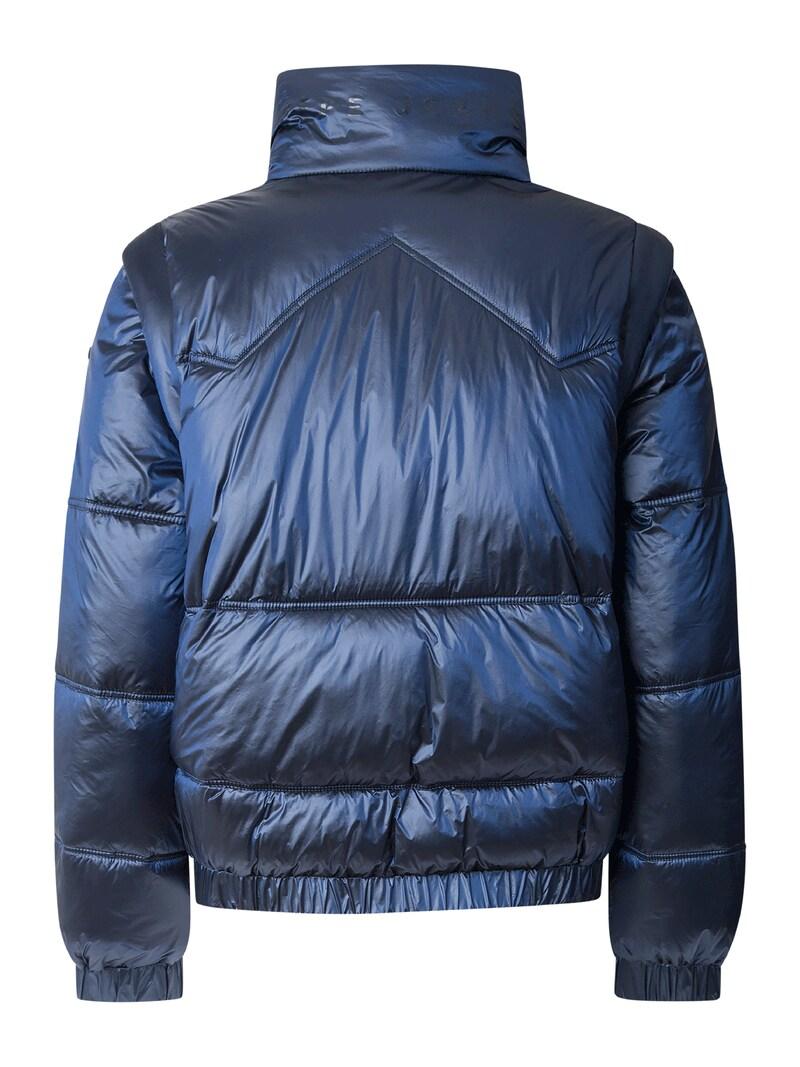 Sinned X About You Chaqueta De Entretiempo 'Flora' Pepe Jeans En Marino