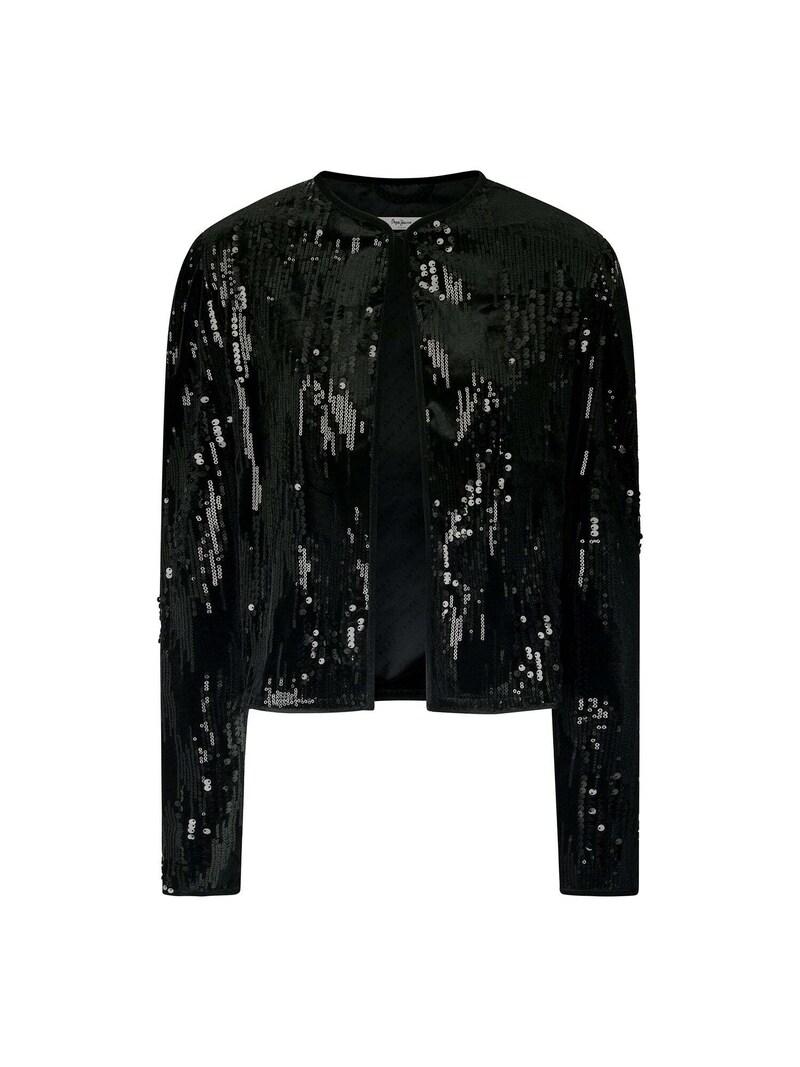 sinned x about you Chaqueta de entretiempo 'Flore' Pepe Jeans en Negro