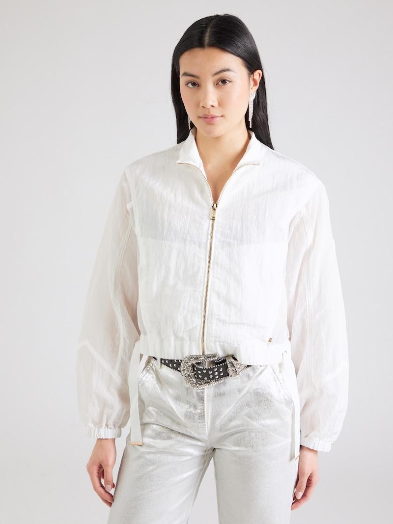 Sinned X About You Chaqueta De Entretiempo 'FLORIE' GUESS En Blanco