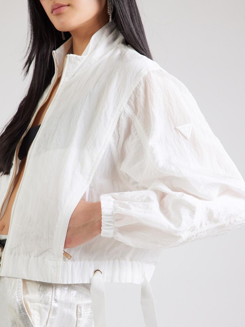 Sinned X About You Chaqueta De Entretiempo 'FLORIE' GUESS En Blanco