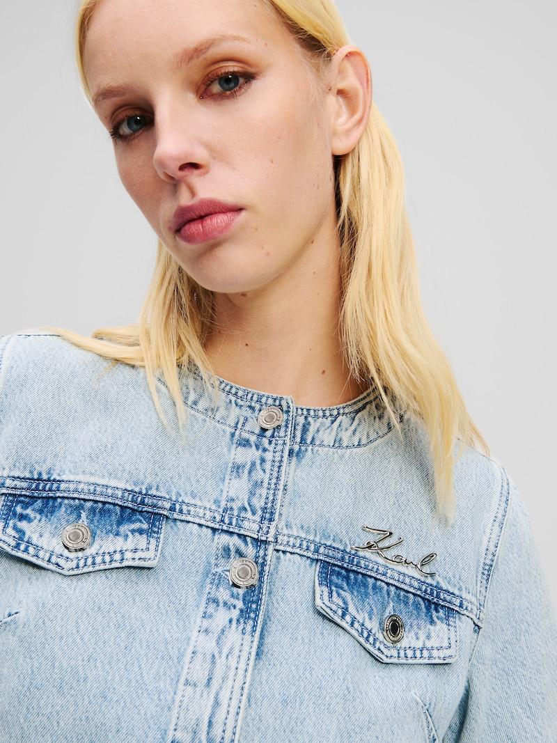 Sinned X About You Chaqueta De Entretiempo Karl Lagerfeld En Azul Denim