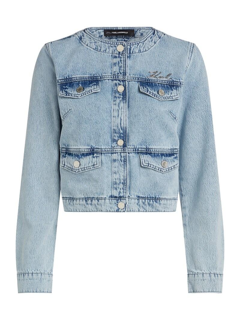 sinned x about you Chaqueta de entretiempo Karl Lagerfeld en Azul Denim