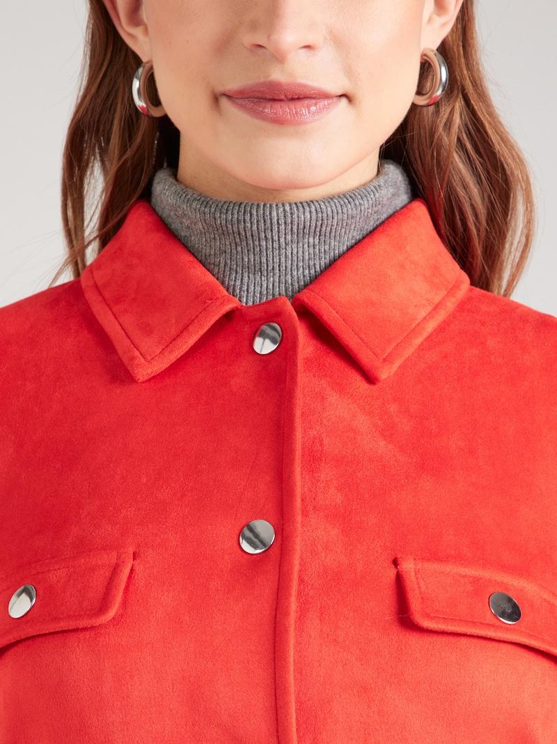 Sinned X About You Chaqueta De Entretiempo 'VMJOSESHEILA' VERO MODA En Rojo Fuego