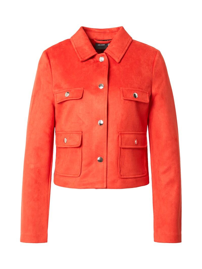 sinned x about you Chaqueta de entretiempo 'VMJOSESHEILA' VERO MODA en Rojo Fuego