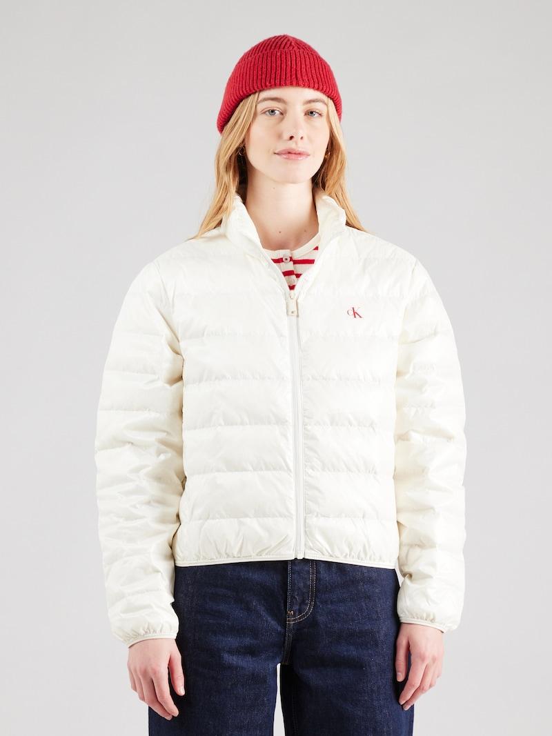 Sinned X About You Chaqueta De Invierno Calvin Klein Jeans En Blanco Natural