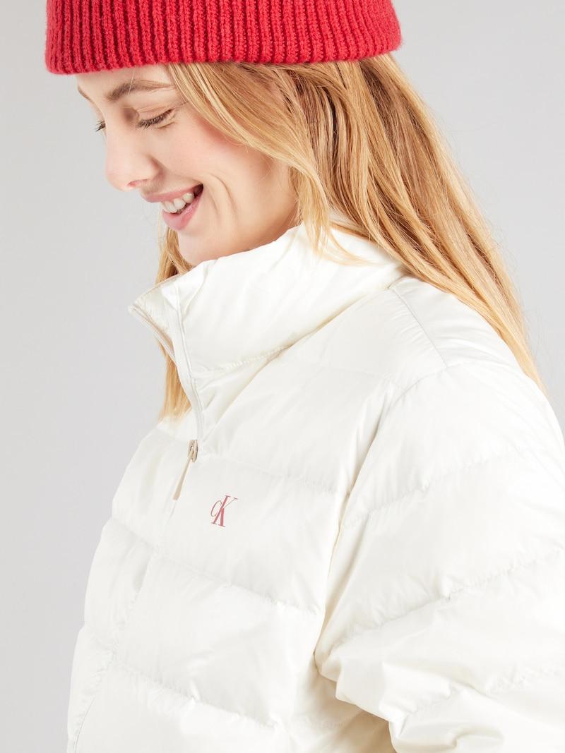Sinned X About You Chaqueta De Invierno Calvin Klein Jeans En Blanco Natural