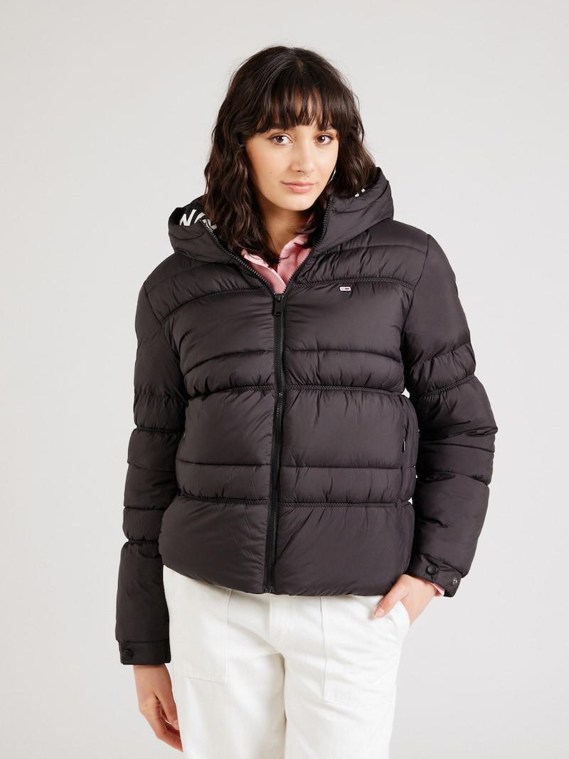 Sinned X About You Chaqueta De Invierno Tommy Jeans En Negro