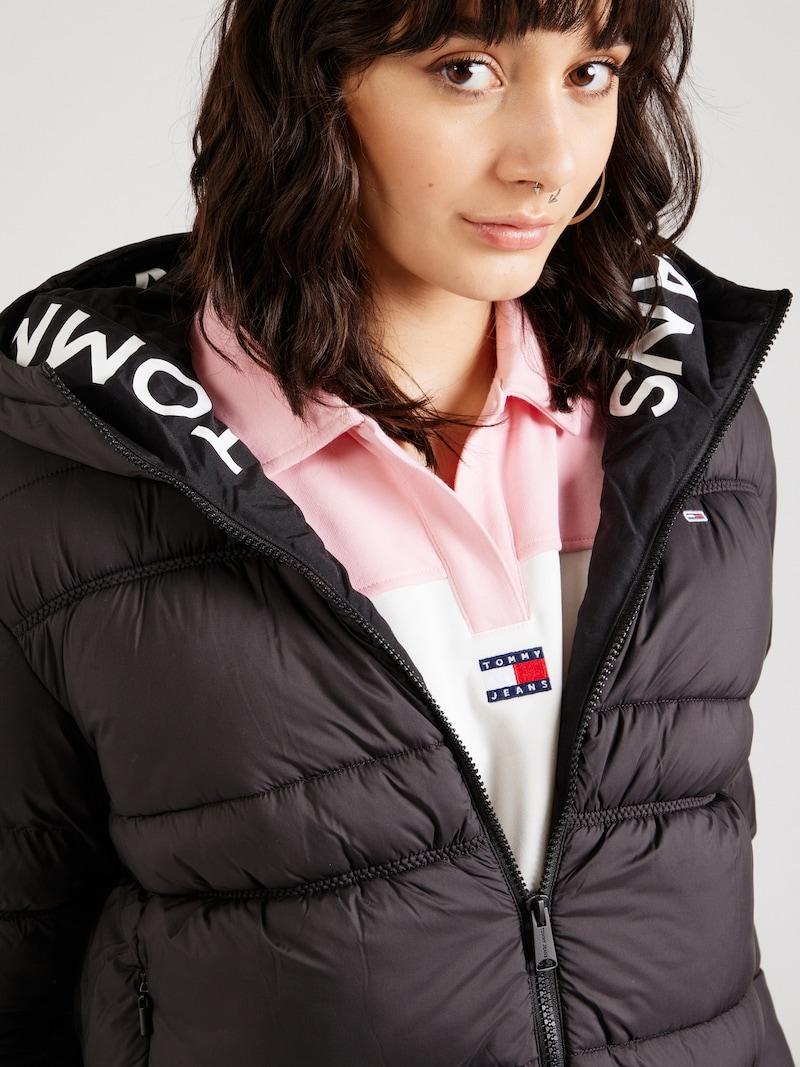 Sinned X About You Chaqueta De Invierno Tommy Jeans En Negro