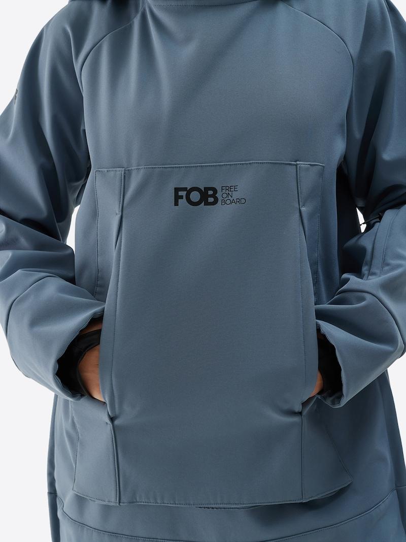 Sinned X About You Chaqueta De Montaña 4F En Azul Ahumado