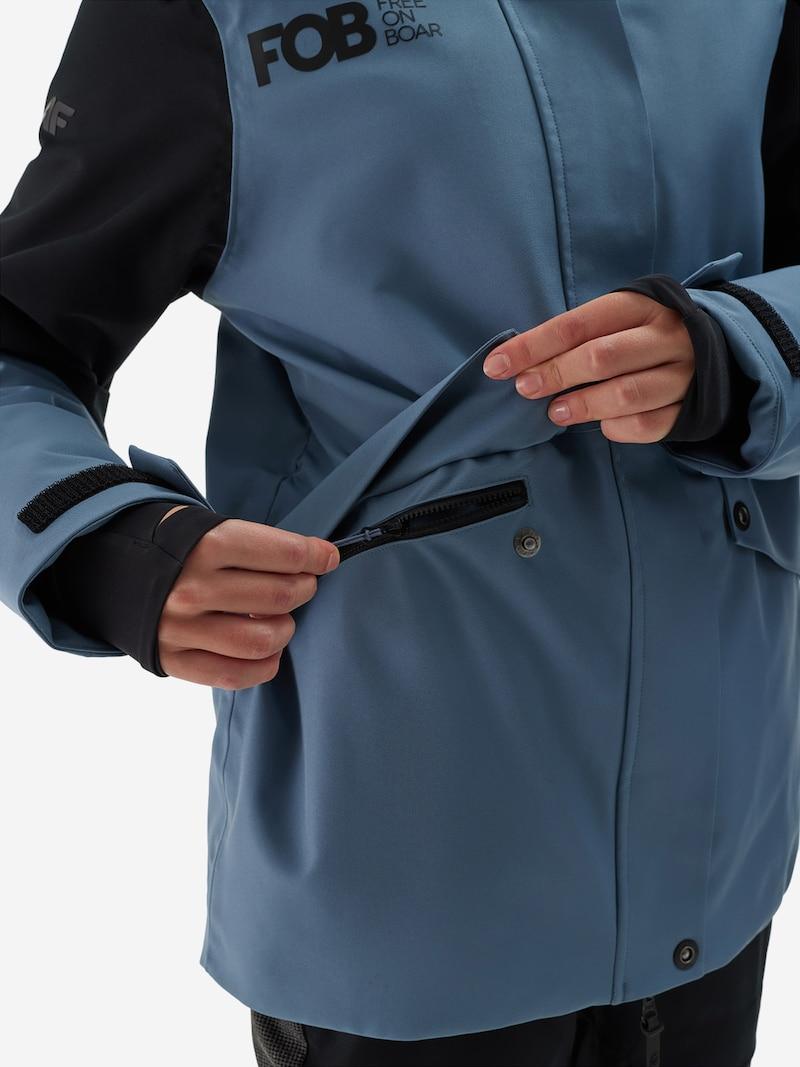 Sinned X About You Chaqueta De Montaña 4F En Azul Paloma