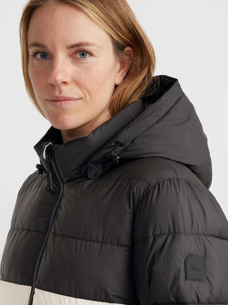 Sinned X About You Chaqueta De Montaña O'NEILL En Negro Blanco Lana