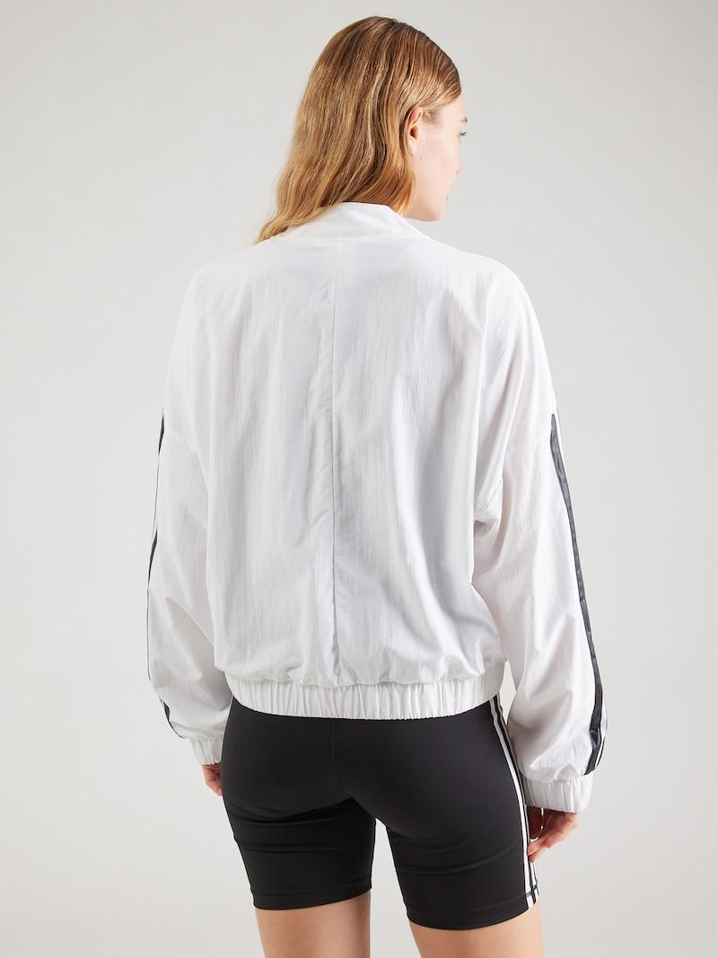 Sinned X About You Chaqueta Deportiva ADIDAS SPORTSWEAR En Blanco