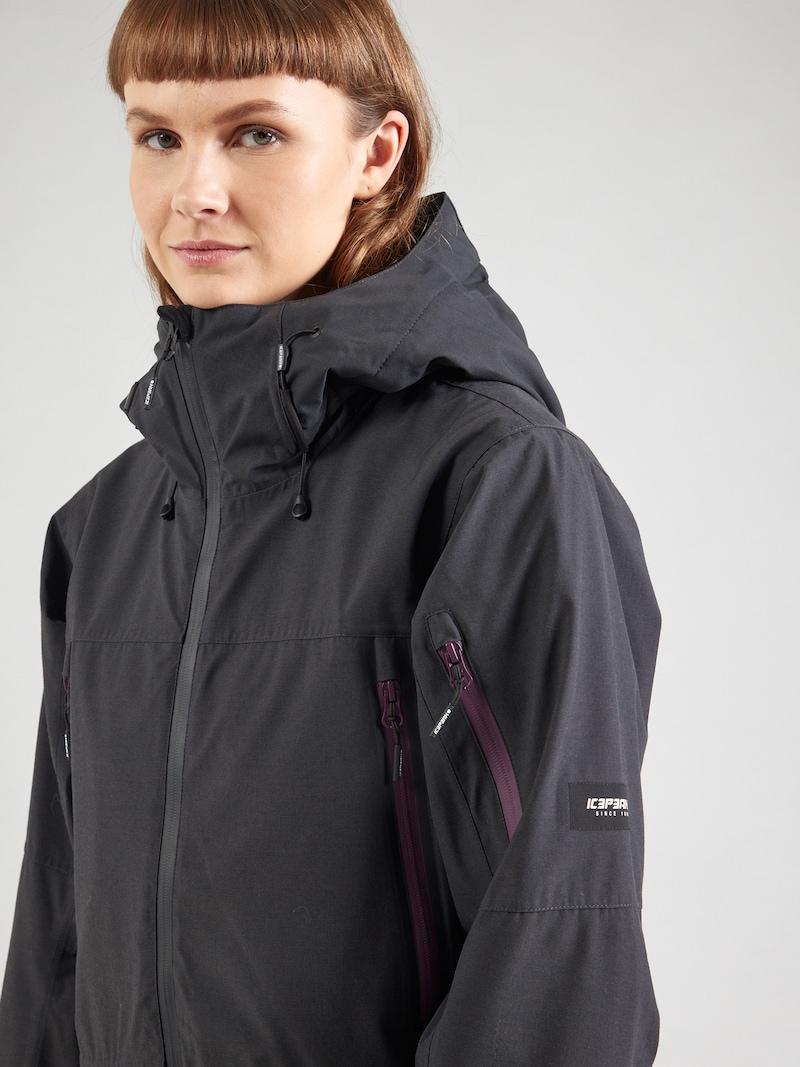 Sinned X About You Chaqueta Deportiva 'CAVOUR' ICEPEAK En Antracita