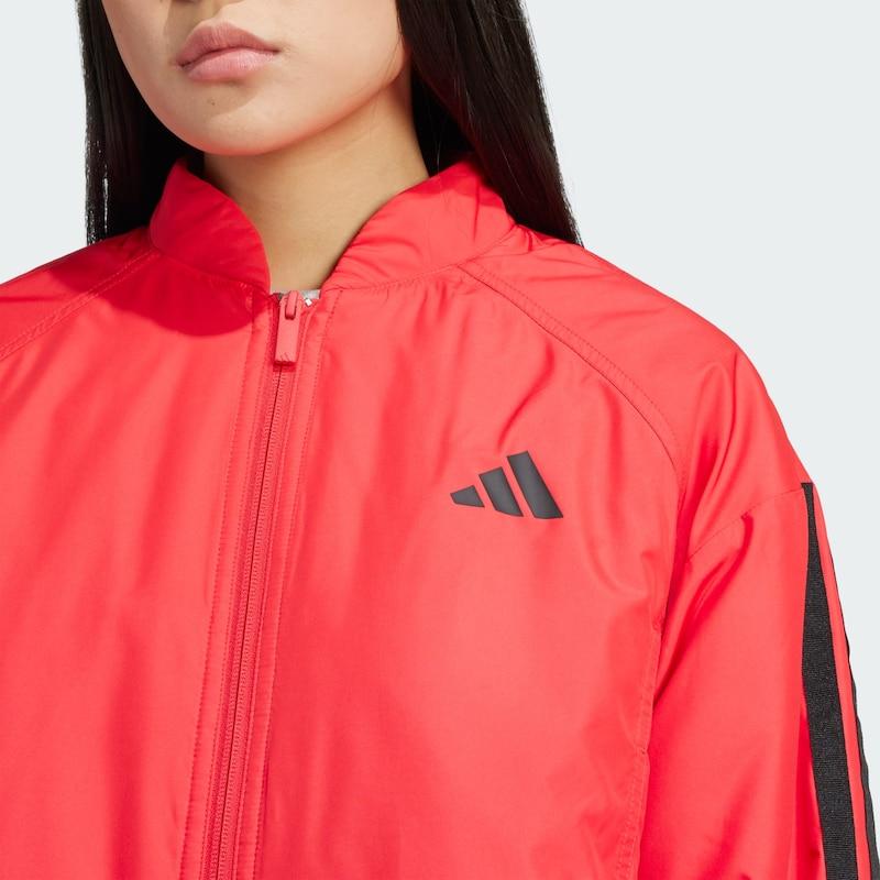 Sinned X About You Chaqueta Deportiva 'Essentials' ADIDAS SPORTSWEAR En Rojo
