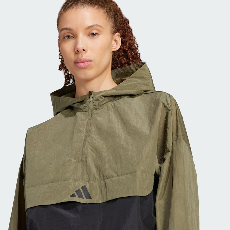 Sinned X About You Chaqueta Deportiva 'Future Icons' ADIDAS SPORTSWEAR En Oliva