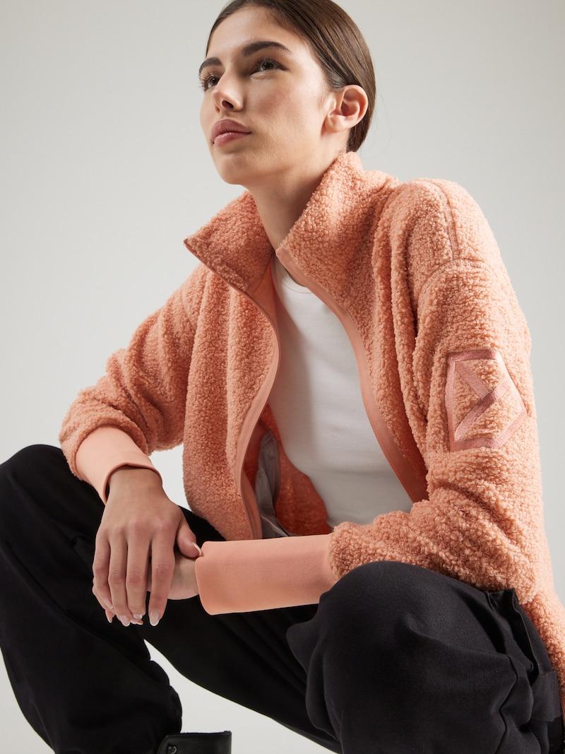 Sinned X About You Chaqueta Polar Funcional 'ALEXA' Didriksons En Rosa Pastel