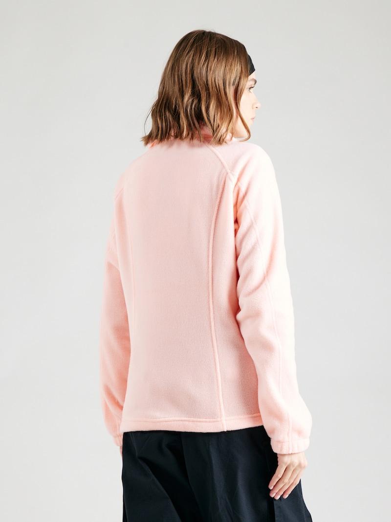 Sinned X About You Chaqueta Polar Funcional 'Benton' COLUMBIA En Rojo Pastel