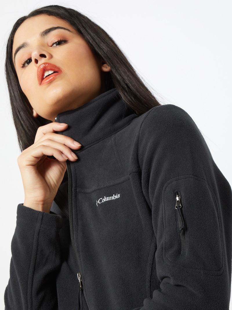 Sinned X About You Chaqueta Polar Funcional 'Fast Trek II' COLUMBIA En Negro