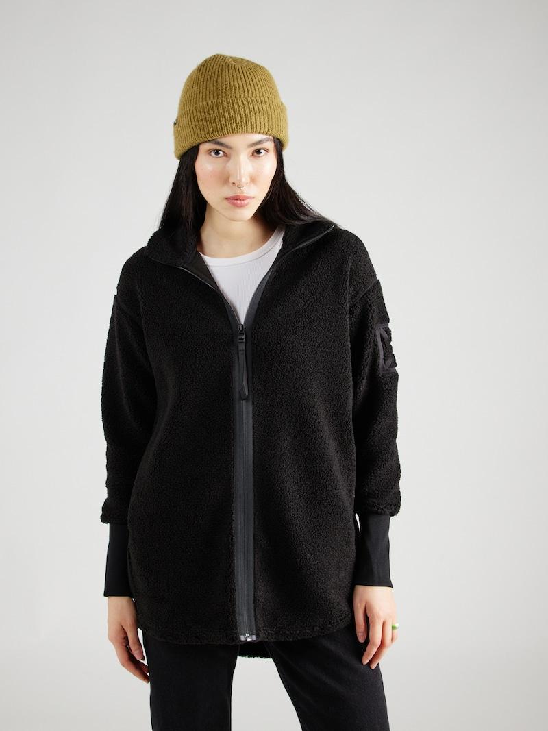 Sinned X About You Chaqueta Polar Funcional 'SALLY' Didriksons En Negro