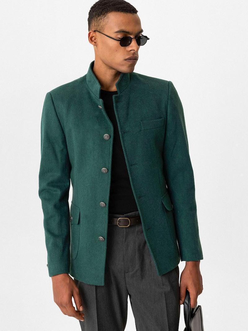 Sinned X About You Chaqueta Tradicional 'Harare' Antioch En Verde Verde Oscuro