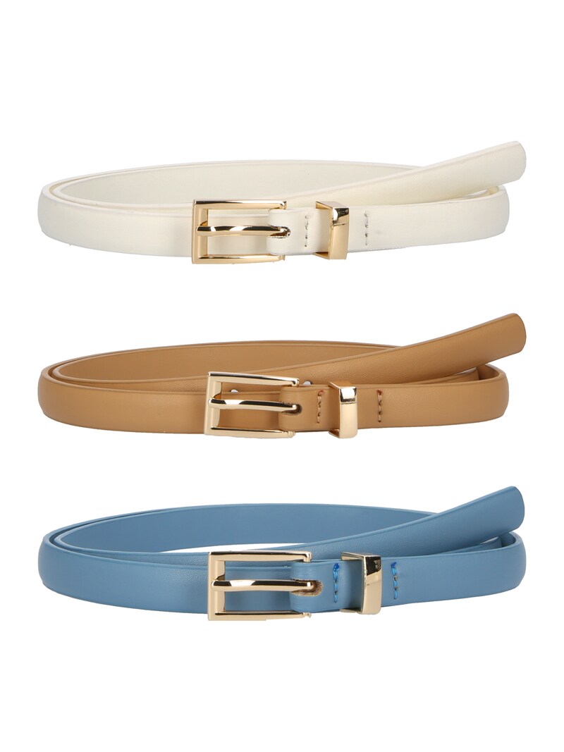 sinned x about you Cinturón 'Enie' ABOUT YOU en Beige Azul Blanco