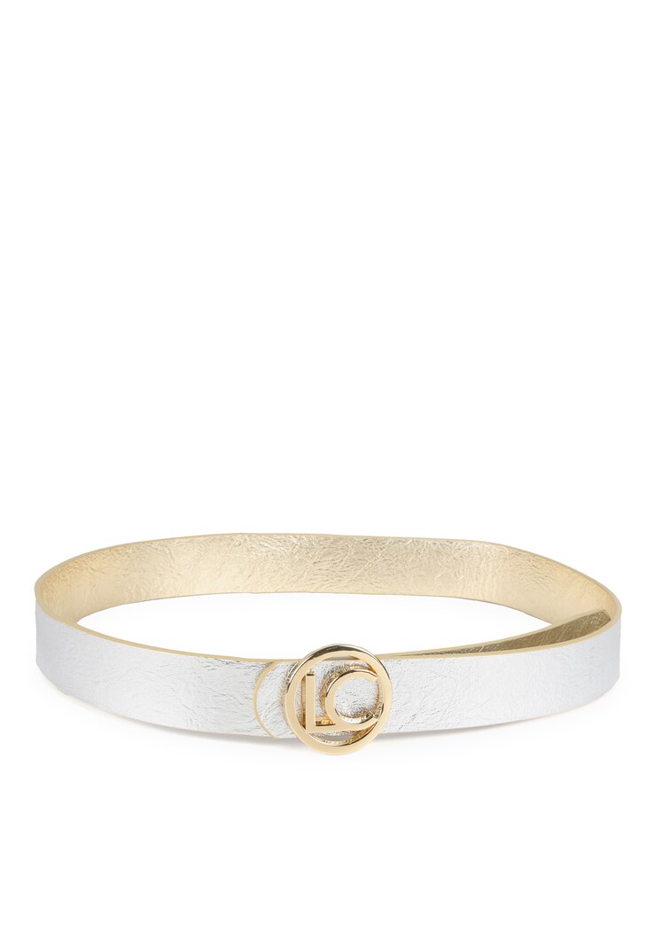 Sinned X About You Cinturón Lola Casademunt En Oro Plata