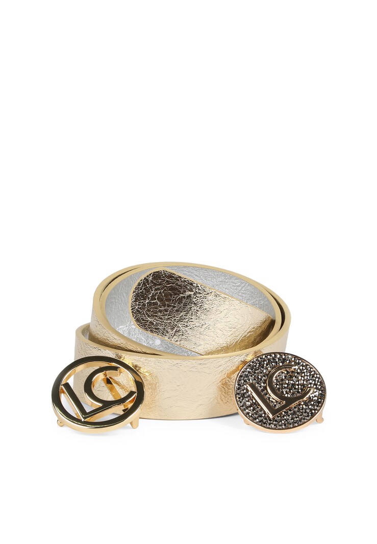 Sinned X About You Cinturón Lola Casademunt En Oro Plata