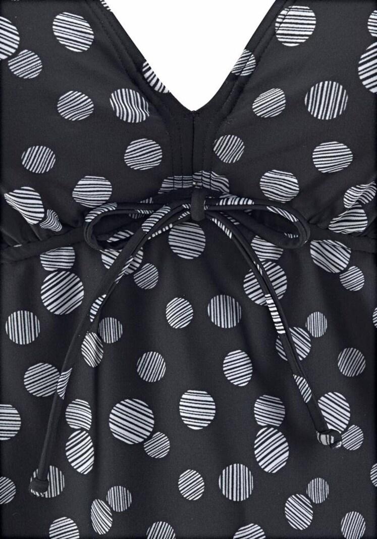 Sinned X About You Clásico Tankini LASCANA En Negro