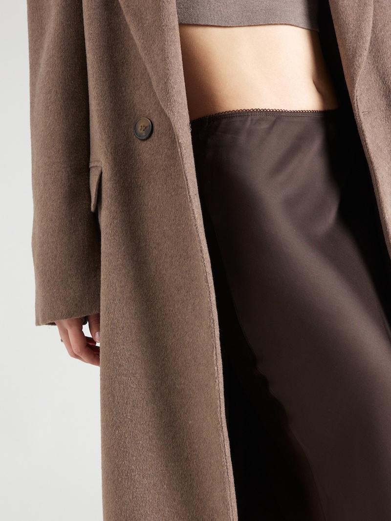 Sinned X About You Falda 'Agneta' Samsøe Samsøe En Chocolate