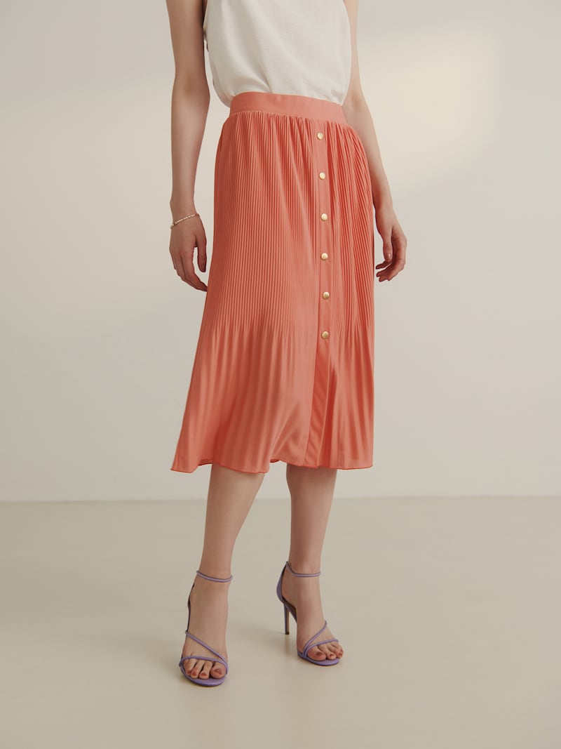 Sinned X About You Falda 'Alexis' Guido Maria Kretschmer Women En Salmón