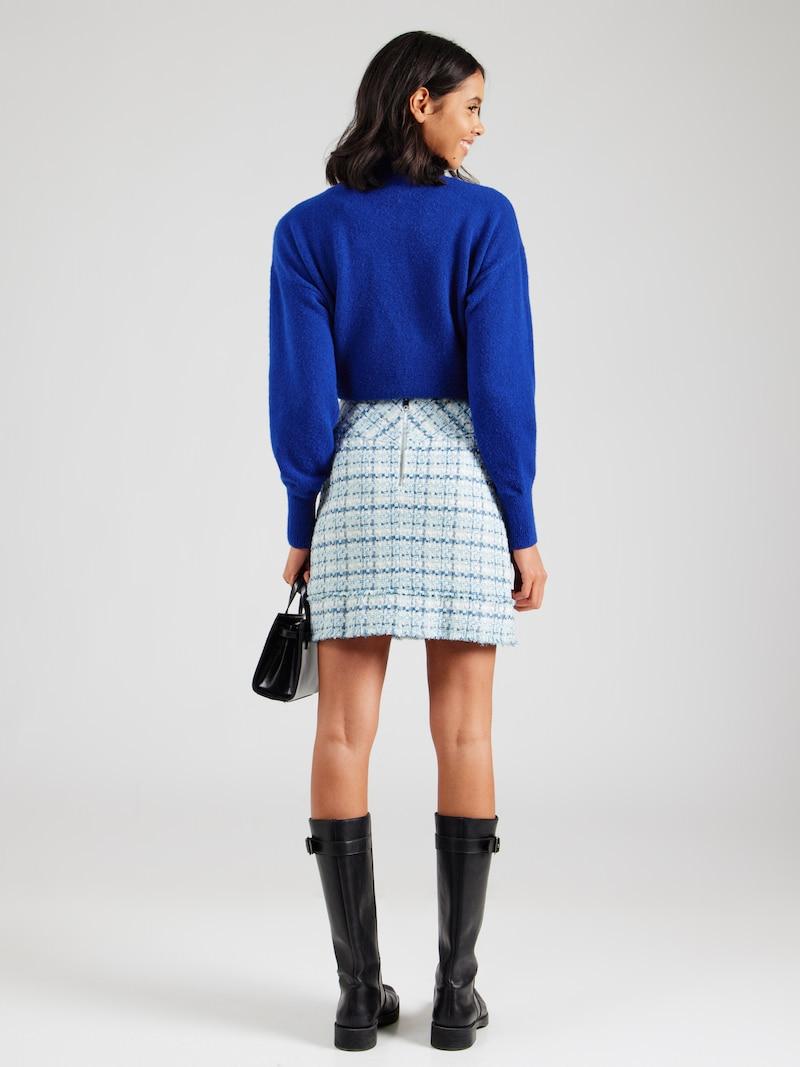 Sinned X About You Falda 'C_Vafrosa' BOSS En Azul Azul Claro