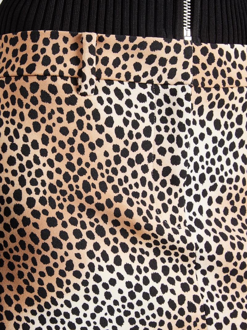 Sinned X About You Falda 'CHEETAH' MICHAEL Michael Kors En Beige Crema