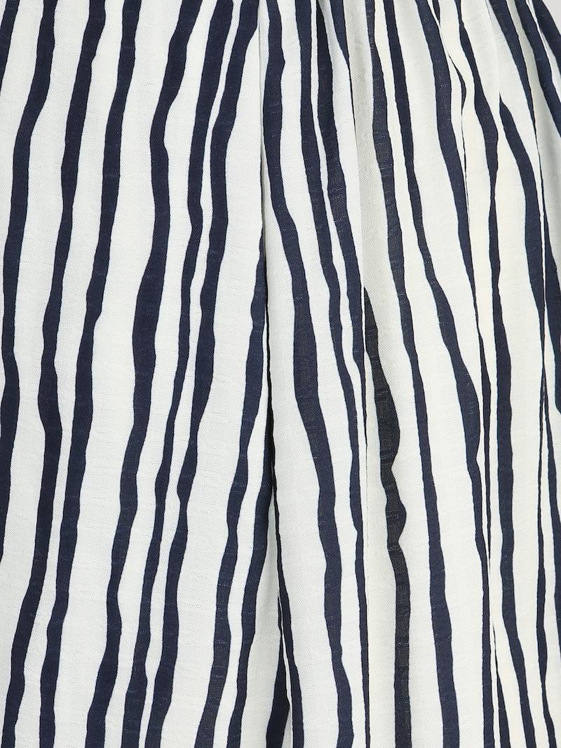 Sinned X About You Falda 'Dakota' Guido Maria Kretschmer Curvy En Navy Blanco