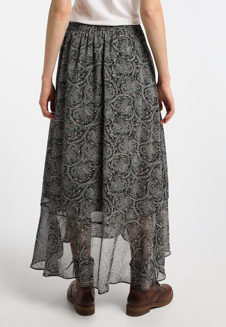 Sinned X About You Falda DreiMaster Vintage En Negro