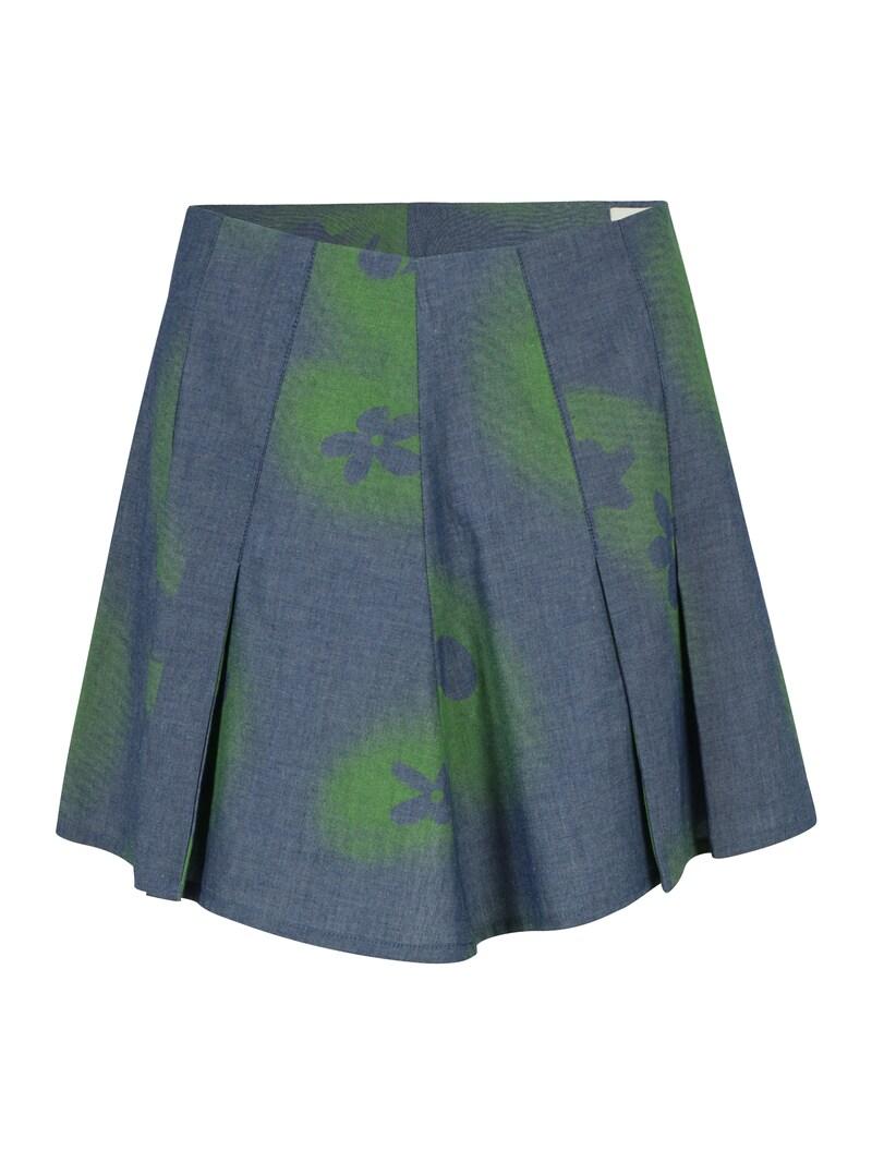 sinned x about you Falda 'Eri' ABOUT YOU REBIRTH STUDIOS en Azul Verde