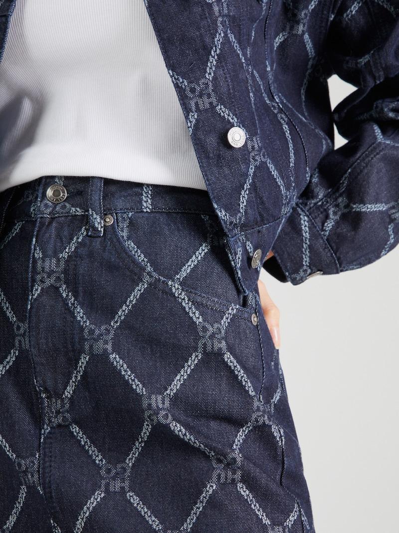 Sinned X About You Falda 'Gebisi' HUGO En Navy Azul Pastel