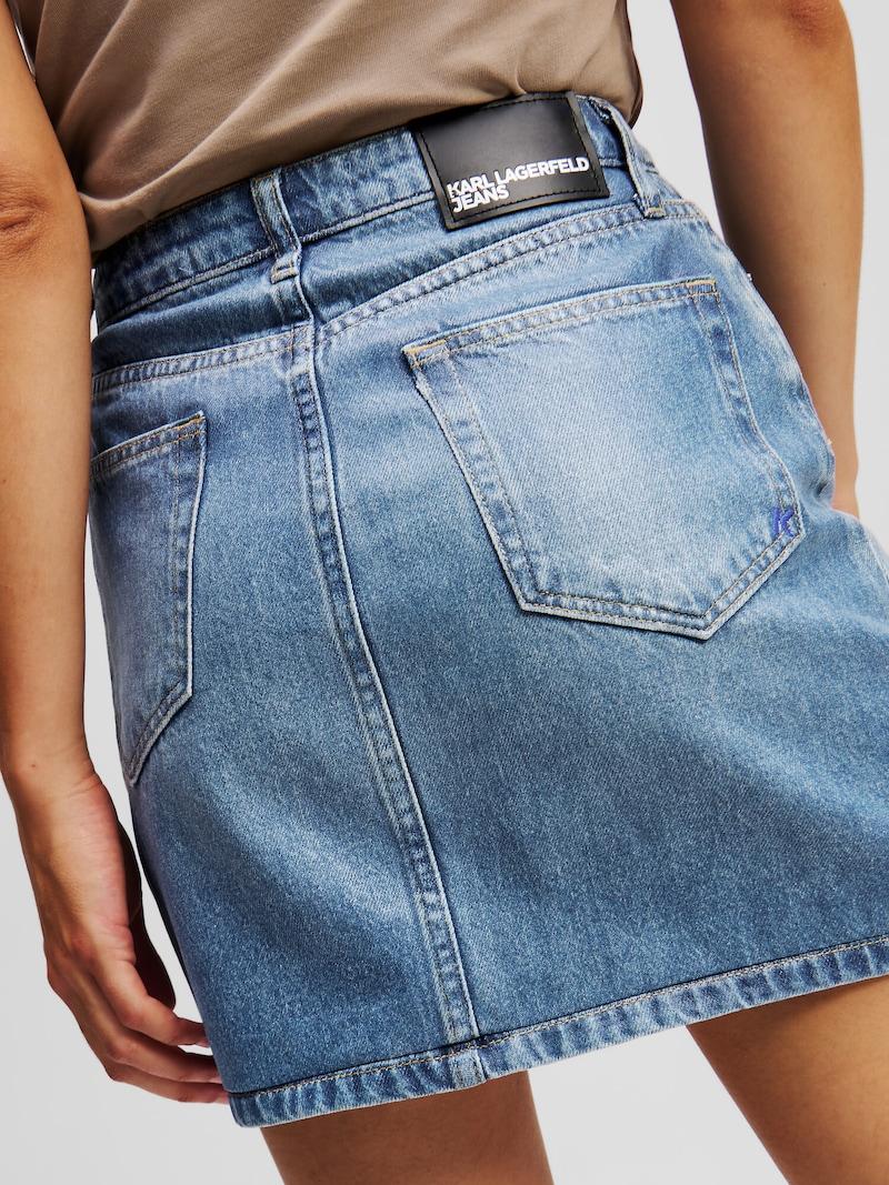 Sinned X About You Falda KARL LAGERFELD JEANS En Azul Denim