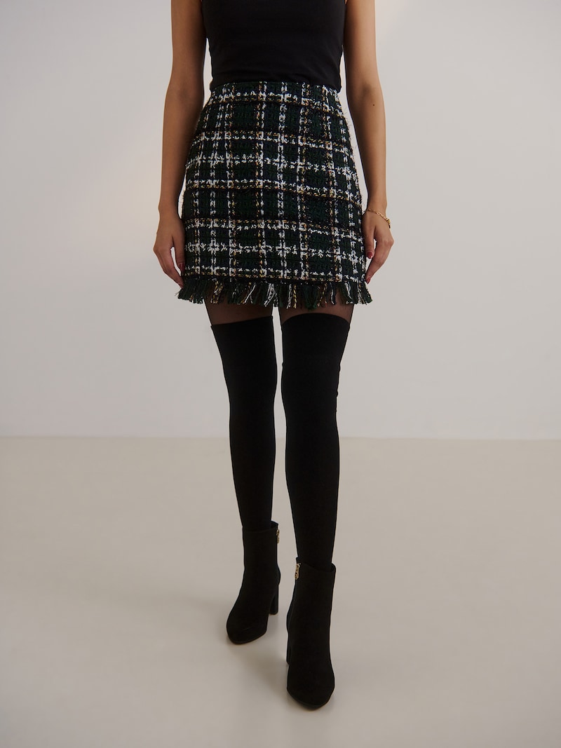 Sinned X About You Falda 'Luciana' Guido Maria Kretschmer Women En Petróleo Esmeralda