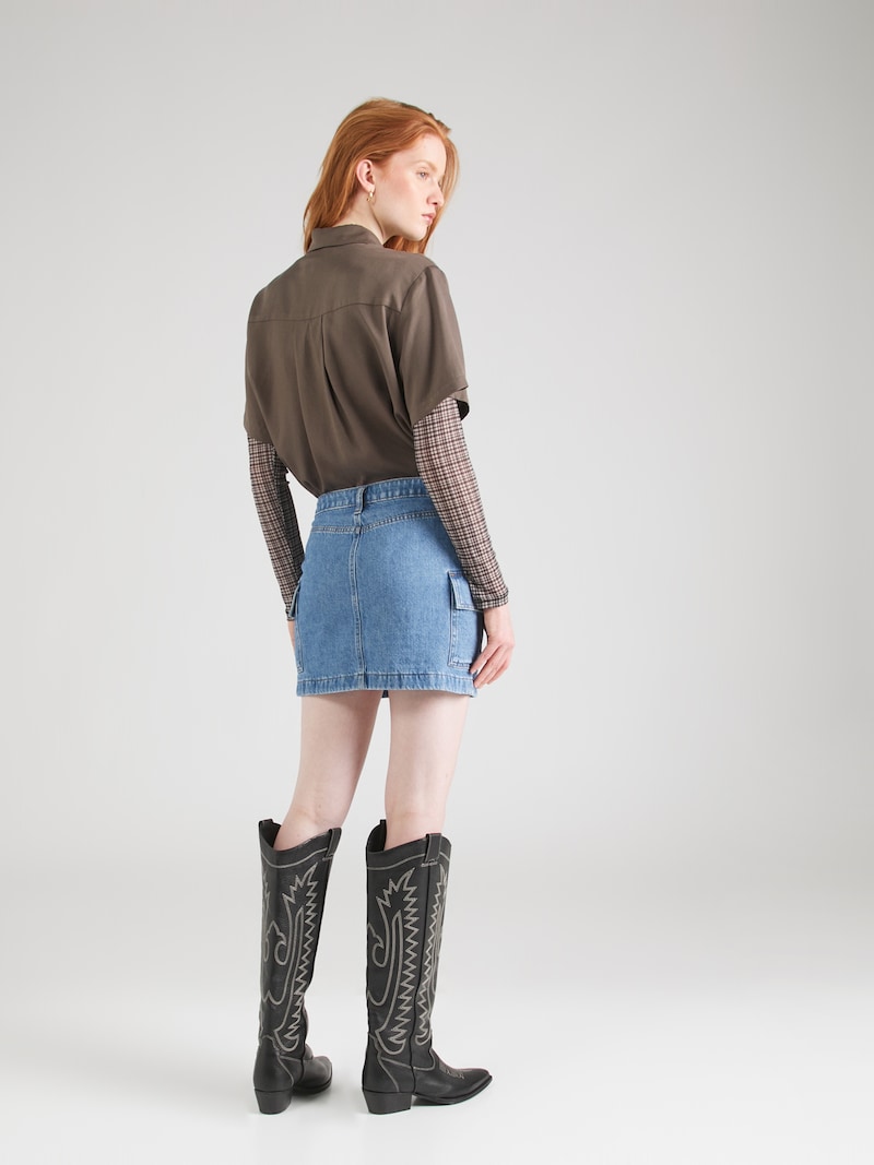 Sinned X About You Falda 'Olive Night' LEVI'S ® En Azul Denim