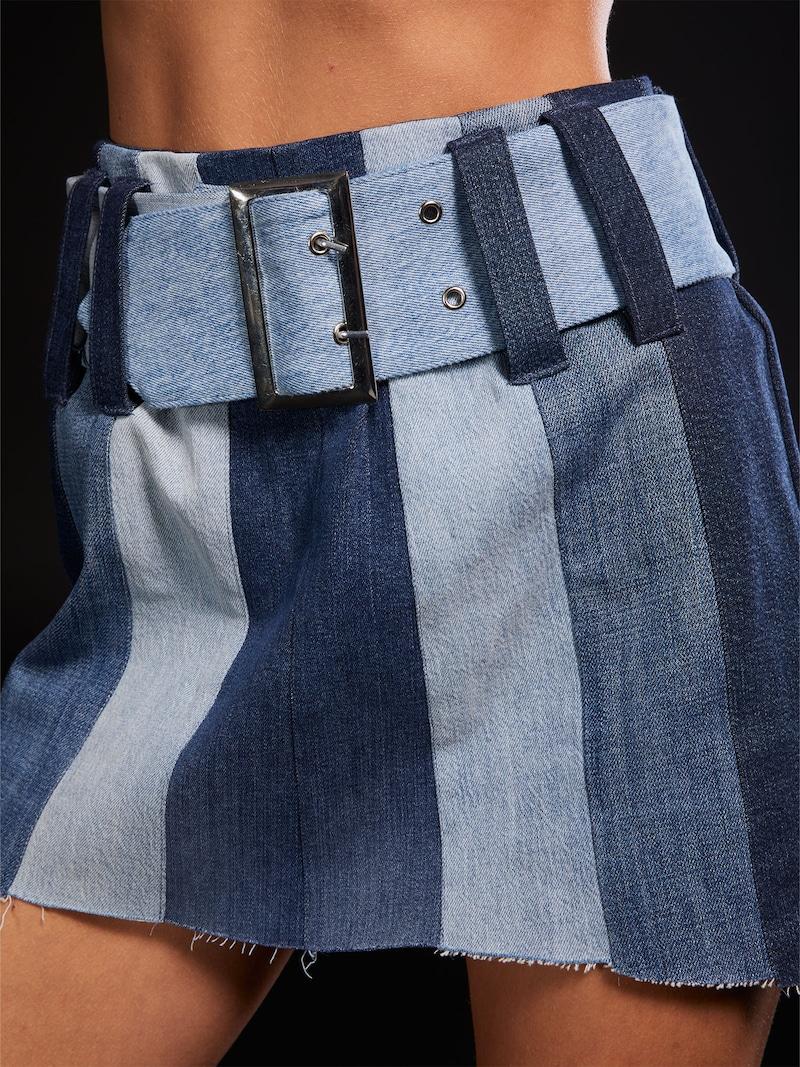 Sinned X About You Falda 'Upcycled' Bella X ABOUT YOU En Azul