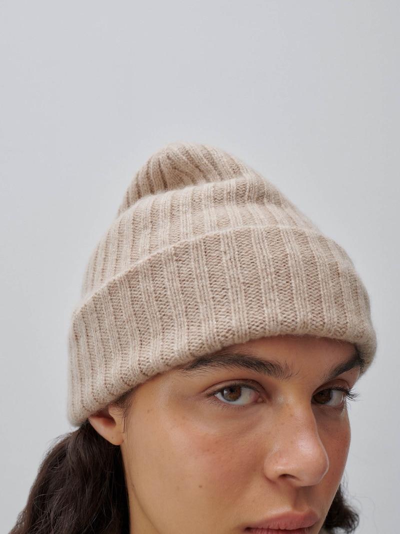 Sinned X About You Gorra 'Caja Beanie' ABOUT YOU X Marie Von Behrens En Beige